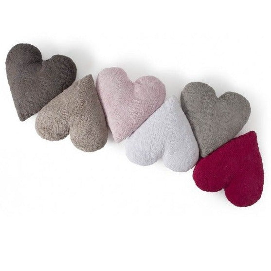 Cojín Corazón Blanco