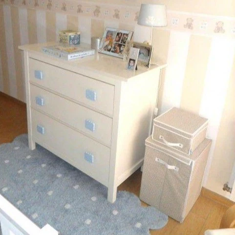 Alfombra Galleta Azul