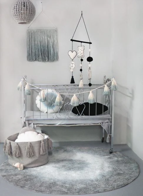 Alfombra Tie Dye Azul