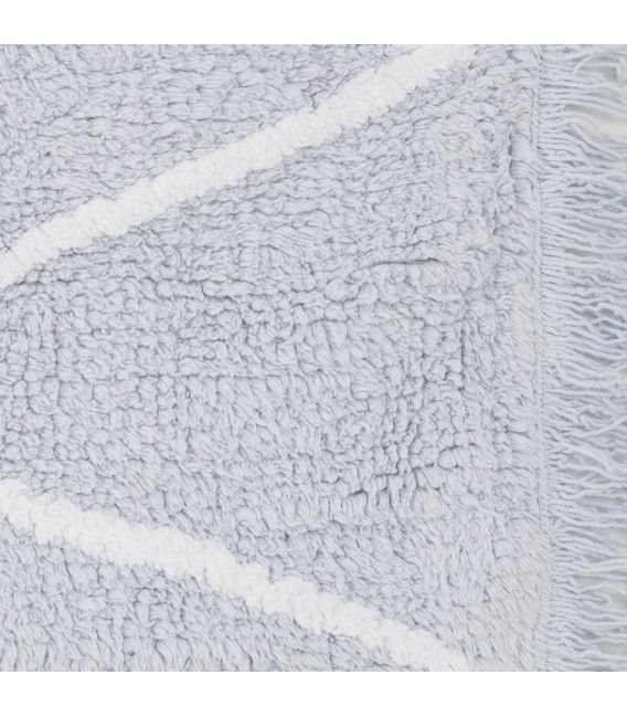 Alfombra Hippy Celeste - Imagen 4