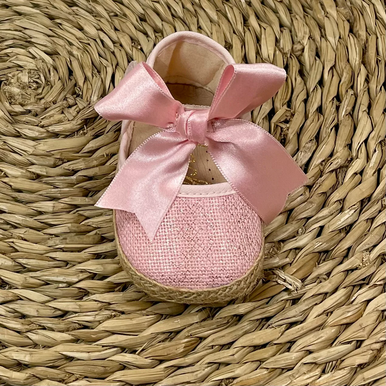 Alpargatas Lino Rosa