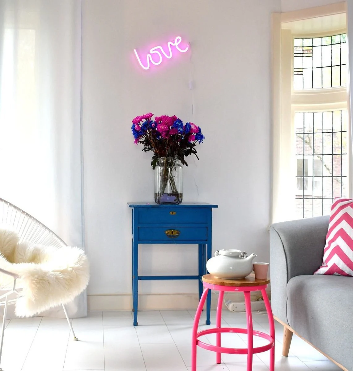 Lámpara Neón – LOVE