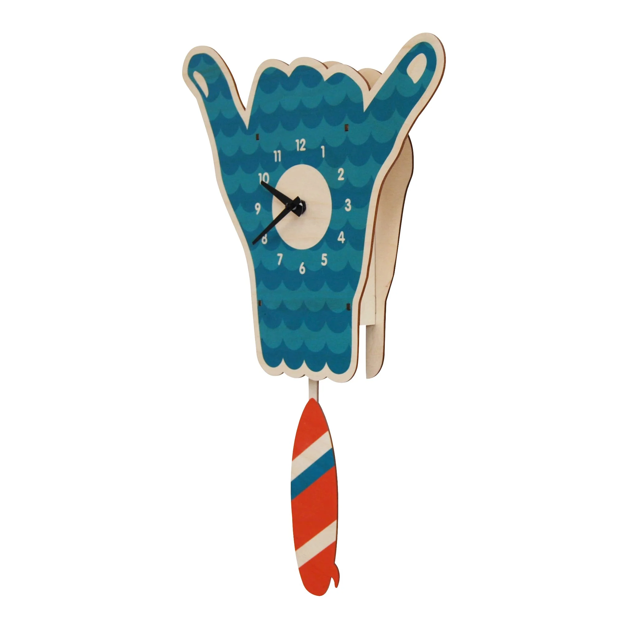 Reloj de Péndulo – Tabla de Surf