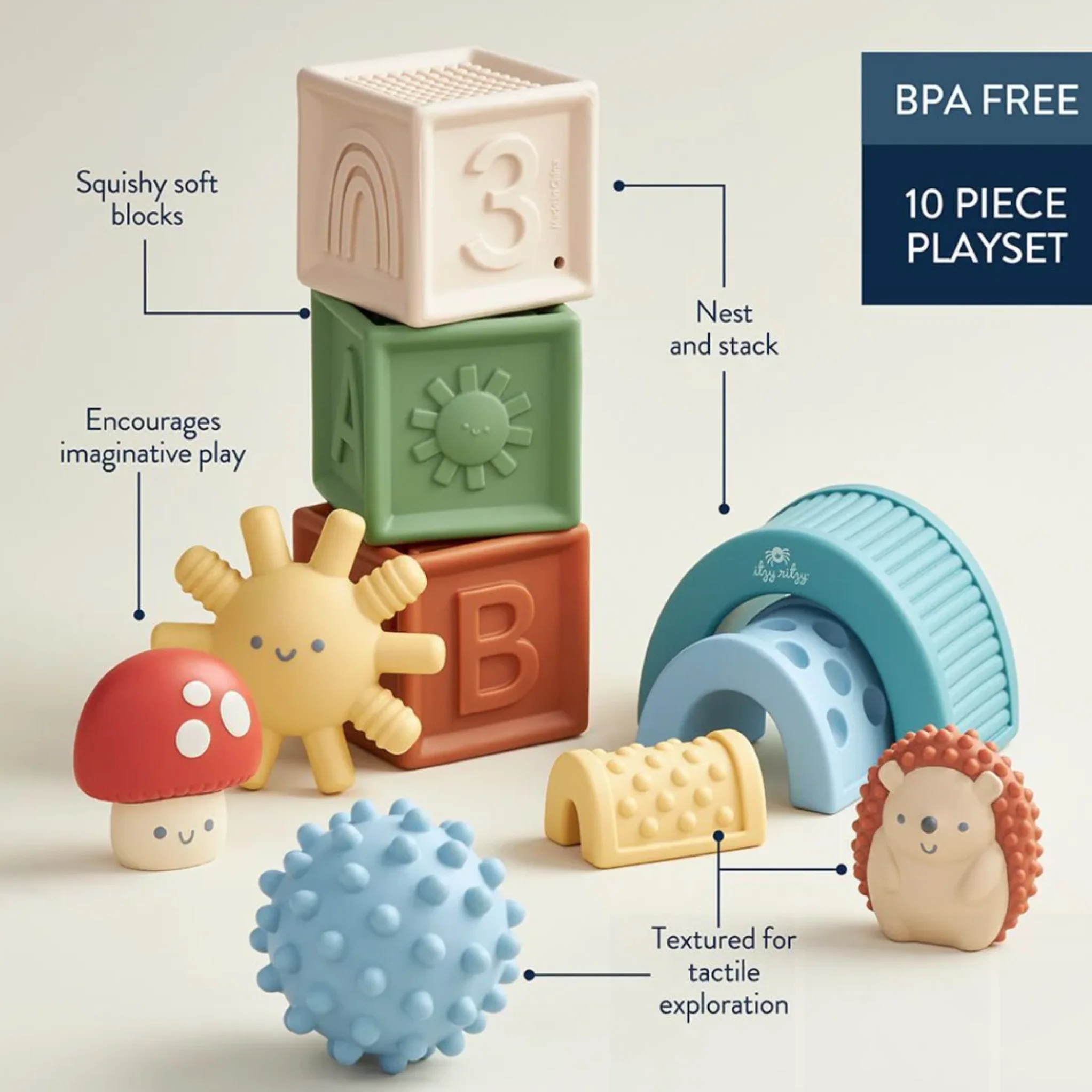 Juego de Bloques Sensoriales