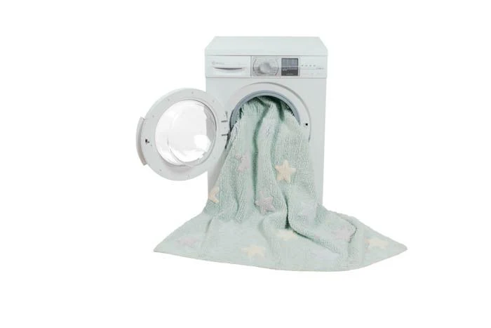 Alfombra Estrellas Tricolor Verde - Imagen 4