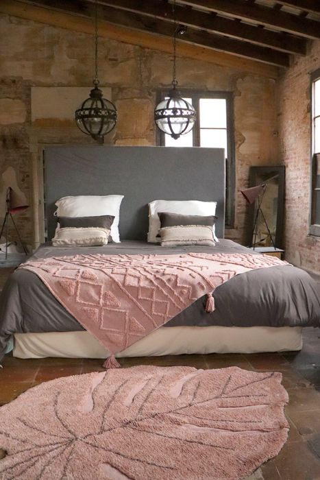 Alfombra Tribu Rosa Vintage S