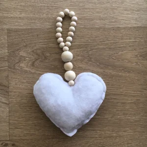 Colgador Madera Blanco